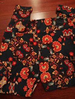 LulaRoe legging tights floral