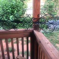 Metal Wall Art 44 Inches Long