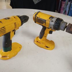 DeWalt Drill Driver & Hammer Drill- No Battery - Both For $20