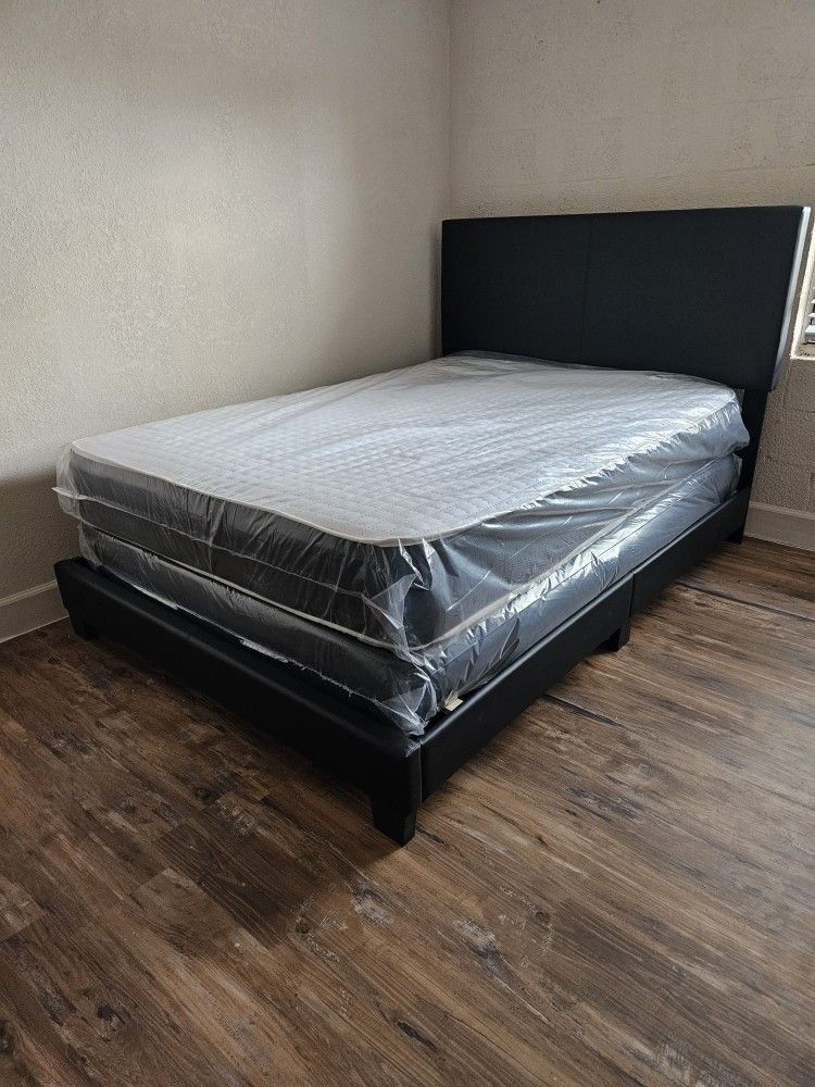 NEW FULL MATTRESS WITH BOX SPRING 🔝 ALL SIZES IN STOCK