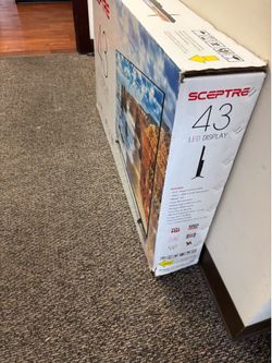 43 inch new in box monitor $70.00
