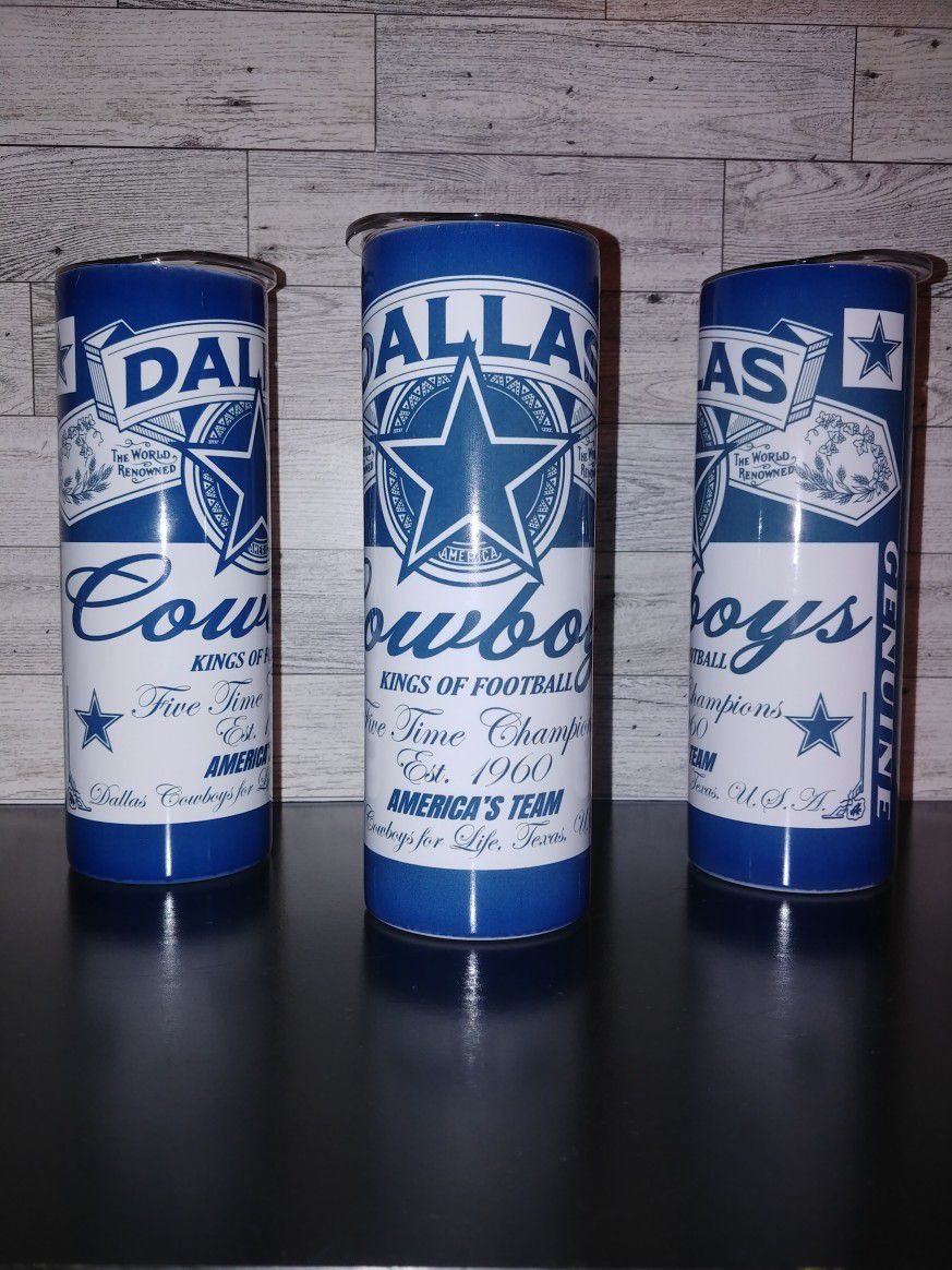 Dallas Cowboys 20oz Stainless Steel Water bottle for Sale in Yalesville, CT  - OfferUp