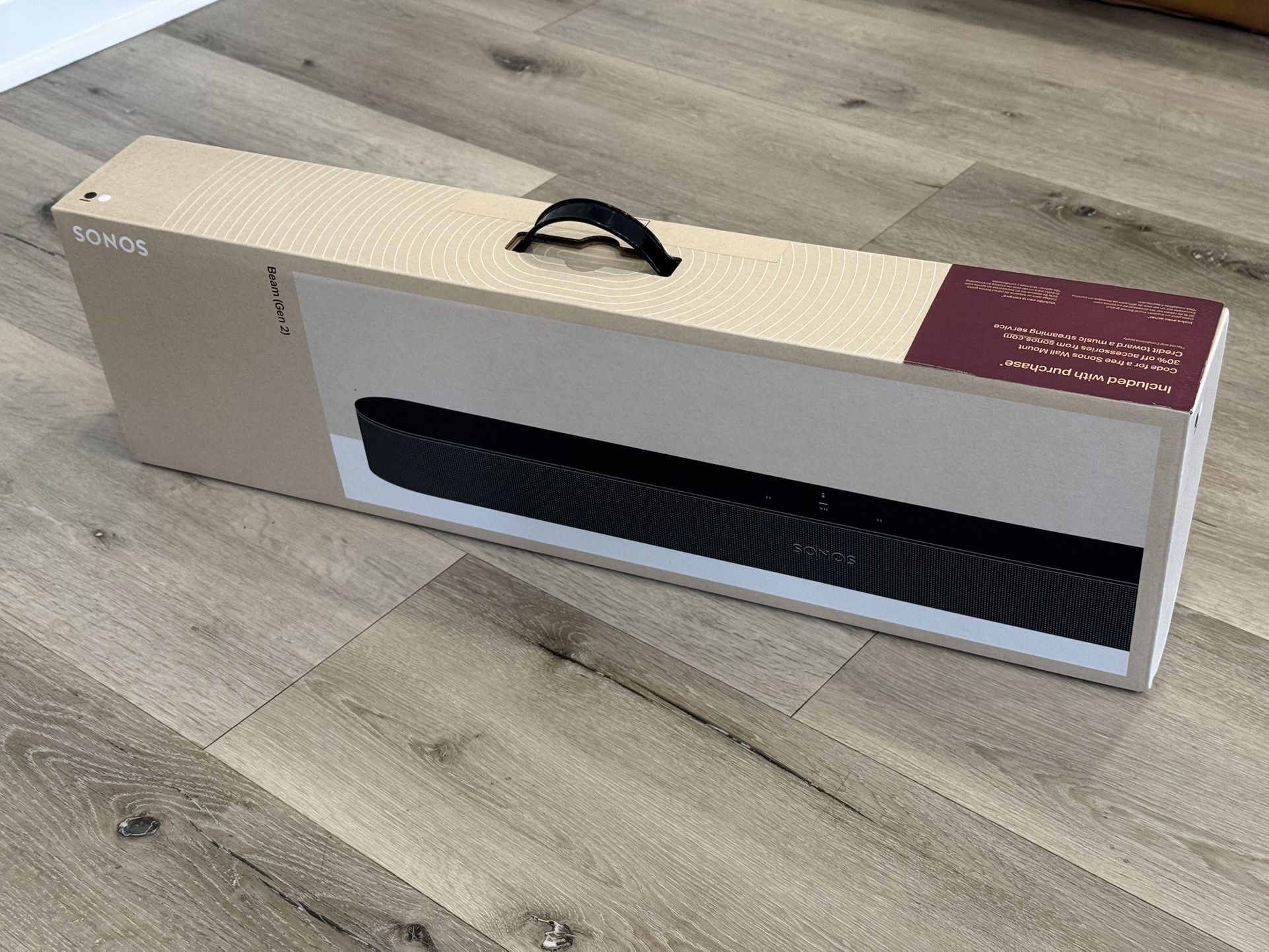 Brand new sealed Sonos Beam Gen 2 - Black