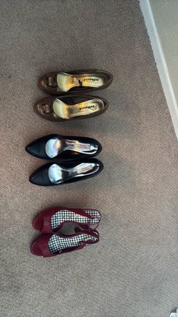 High heel shoes
