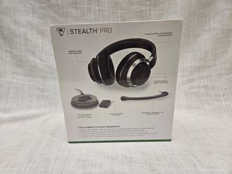 New In Box Turtle Beach - Stealth Pro Wireless Over-Ear Noise-Cancelling Gaming Headset