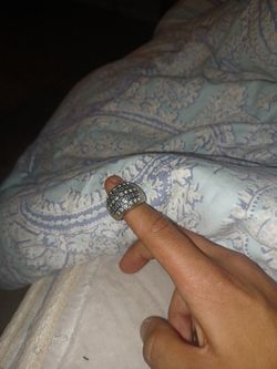 Silver Diamond Ring