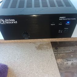 Atlas sound single channel Powerful Amplifier 