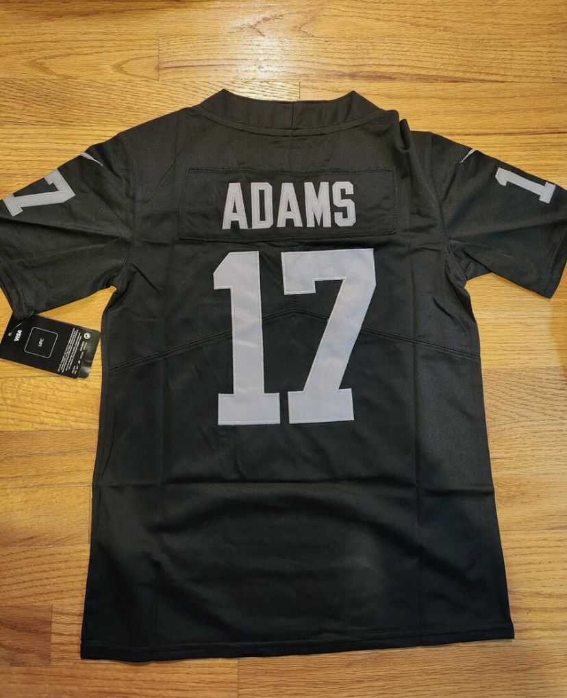 Raiders Adams Black Jersey Fully Stitched (Small To 3X)
