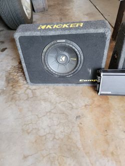 Kickers 10s and 800.1 amp