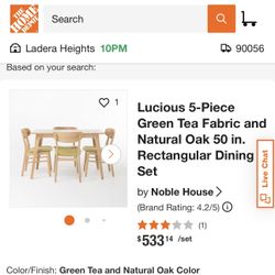 Dining Table And Chairs 