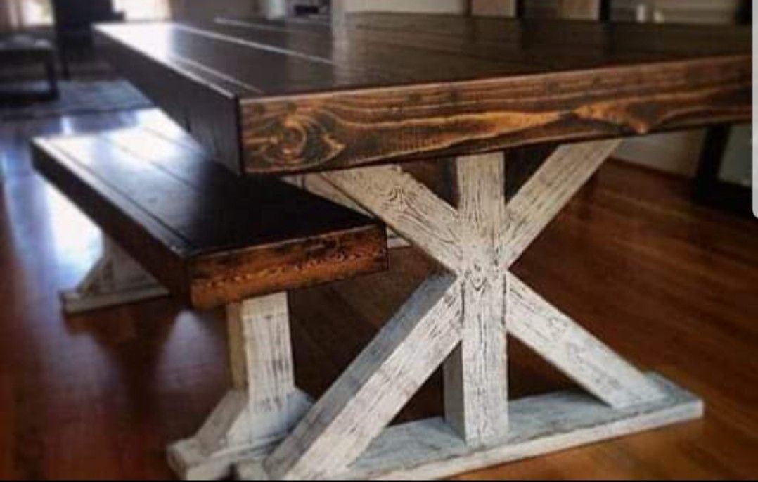 6 Ft Farmhouse Dining Room Table