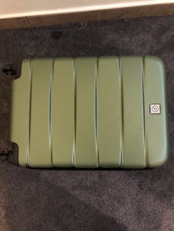 Green Rolling Carryon Suitcase