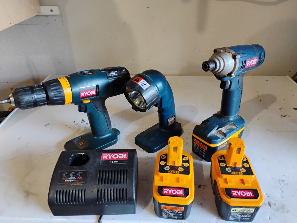 Ryobi 18 Volt Tools