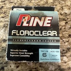 Plume Florocclear Fluorocarbon  Coated Fishing  Line