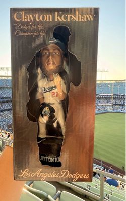 Clayton Kershaw 2026 “Last Game” Bobblehead LA Dodgers SGA 8/14/26 NEW IN BOX!
