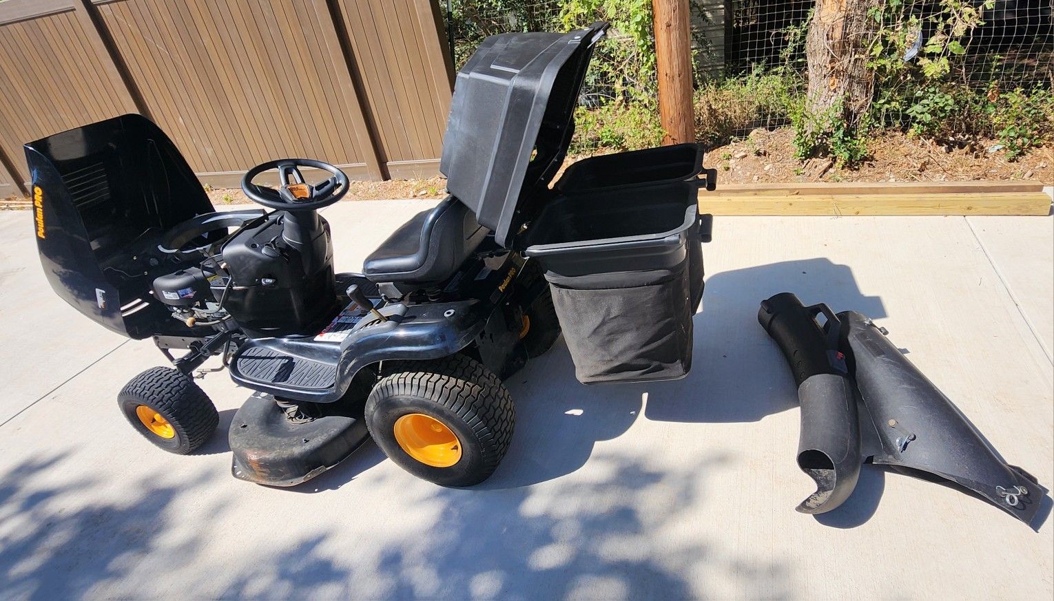 Mower Deck Poulan Pro Ride On Lawn Mower Poulan Pp155 Parts