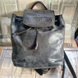 Will Leather All Leather Backpack And Little Pillow