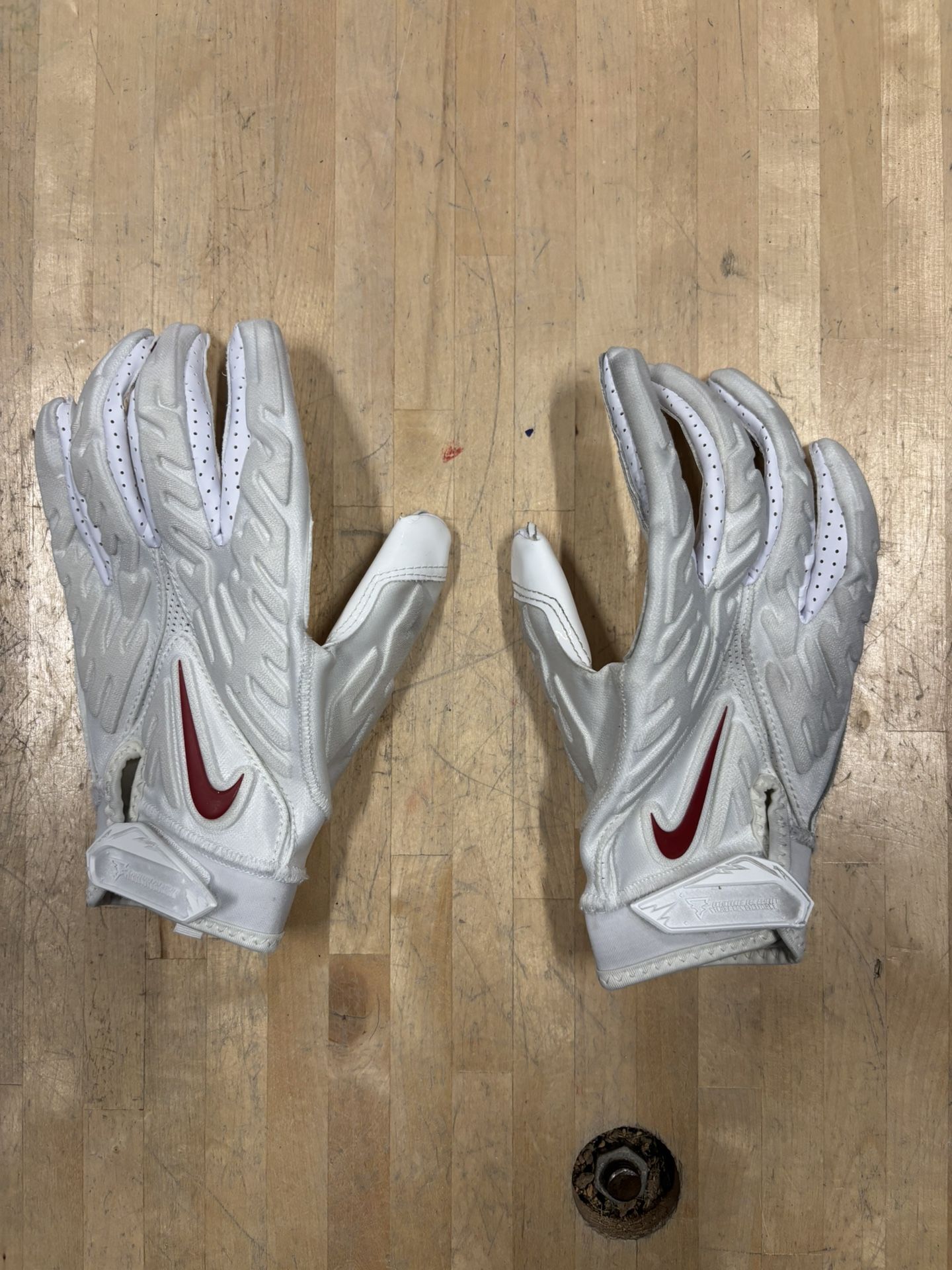 Arkansas College Football Gloves Size L