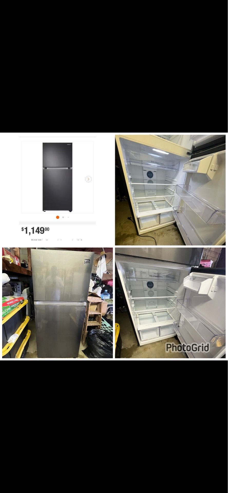 Samsung refrigerator only used for five months