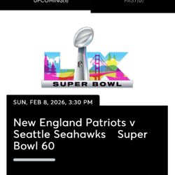 Superbowl tickets available
