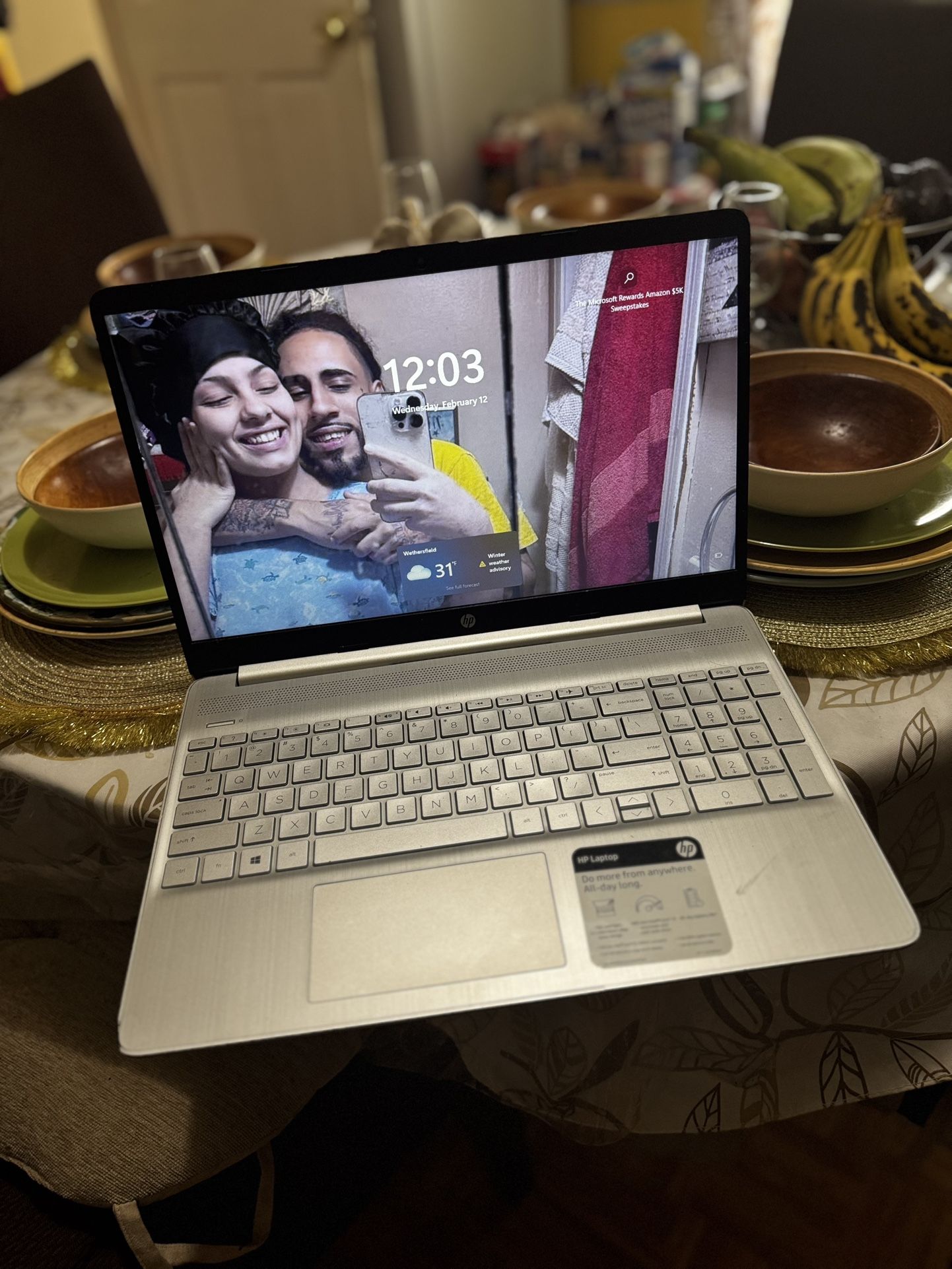 HP Laptop 15t-fd100 & HP Deskjet 4255e Wireless Color all in one ink