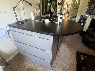 2 X Kimball Three Drawer lateral File cabinets - $100 Each