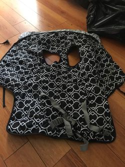 Baby shopping cart cover