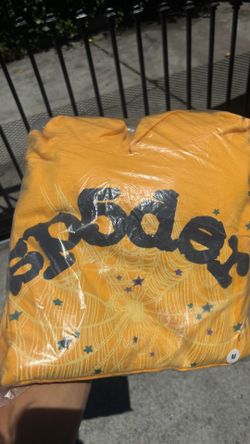 Yellow Spider/Sp5der hoodie