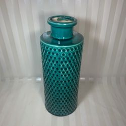 Vintage Elements Turquoise Green Beautiful Vase 