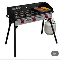 Camp Chef Tundra 3 Burner Stove with Griddle