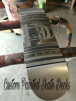Custom Painted Skate Decks