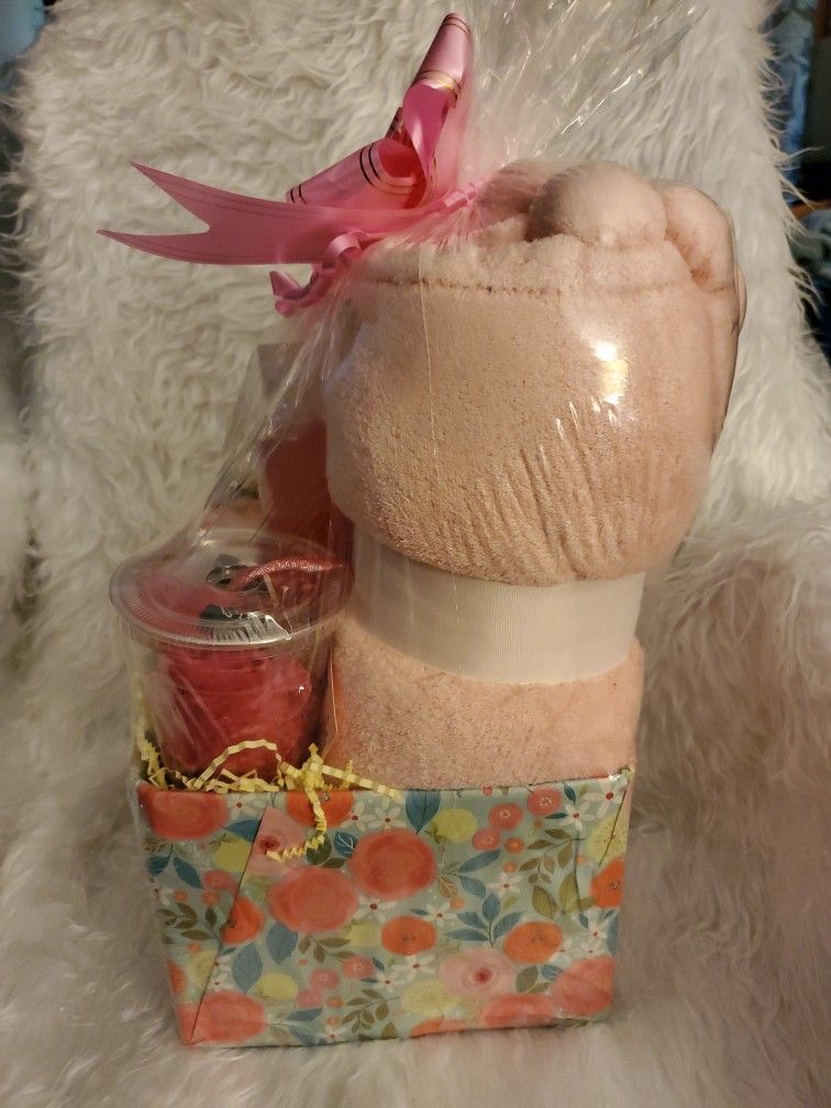 Pink Passion Gift Basket for HER Pink THEMED GIFT