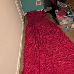 2 Matching long Table Cover Or Floor Event Cover