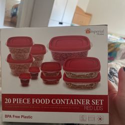 20 Piece Container Set New