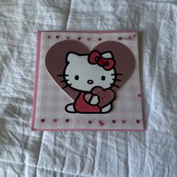 Hello Kitty Valentine's Day Card