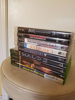 Adult owned PlayStation 3 games Xbox halo Nintendo wii