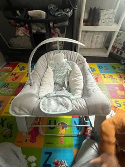 Ingenuity bouncing chair, tiny luv play mat