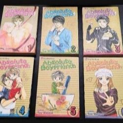 Like New Absolute Boyfriend Shojo Romance English Manga Volumes 1-6