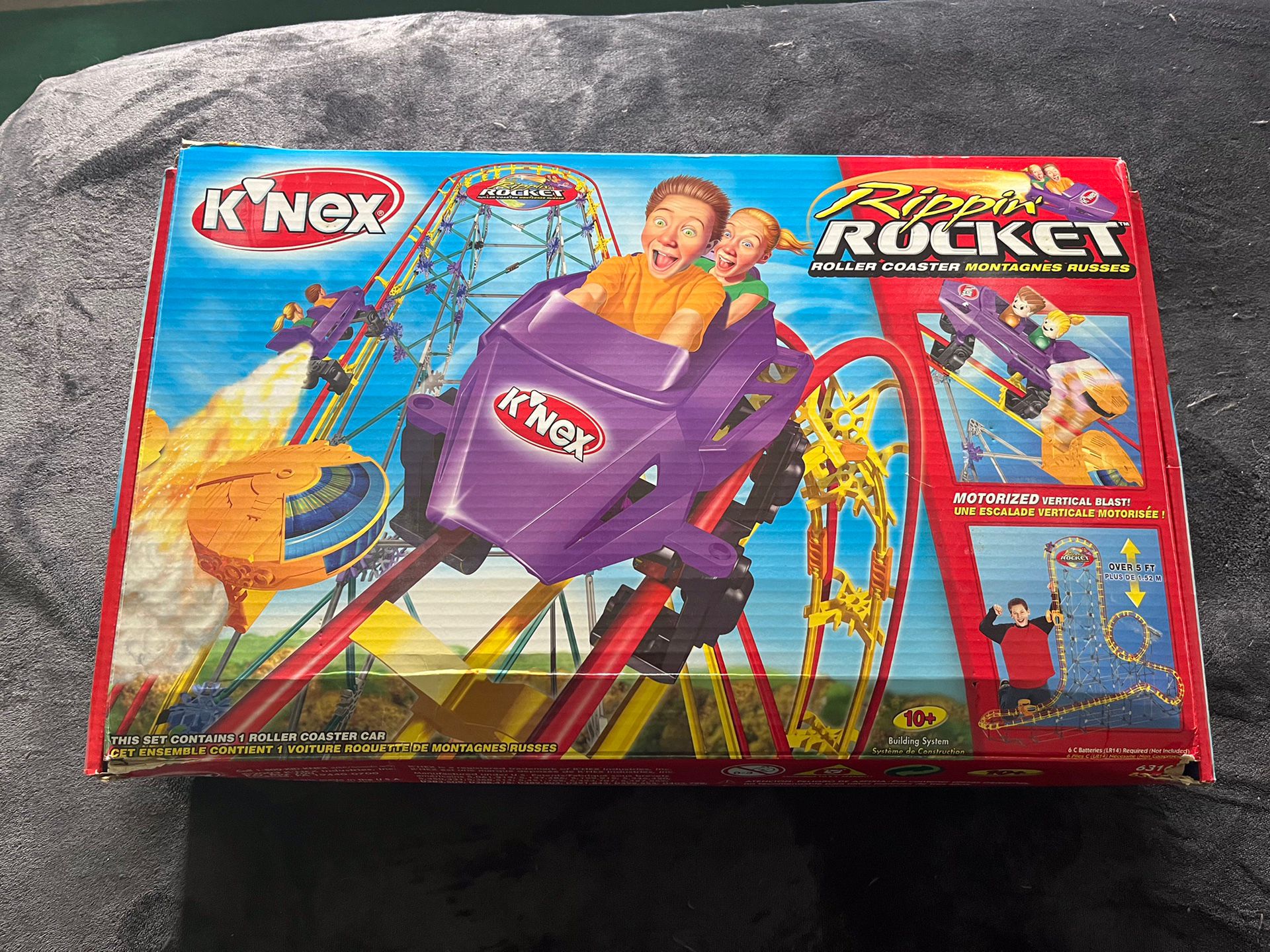 K’Nex Rippin’ Rocket Roller Coaster Building Toy