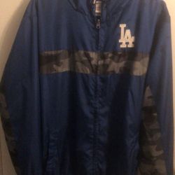 genuine merchandise dodgers camo jacket