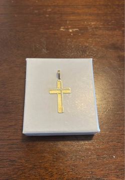 10K Yellow Gold Religious Cross