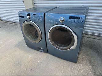 Samsung washer and electric dryer