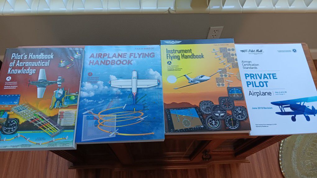 5 Aviation Instruction Books
