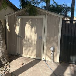 Storage Tool Shed Backyard  Solid Wood Wooden