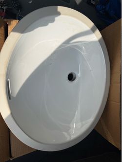 Vanity sink undermount (Toto)