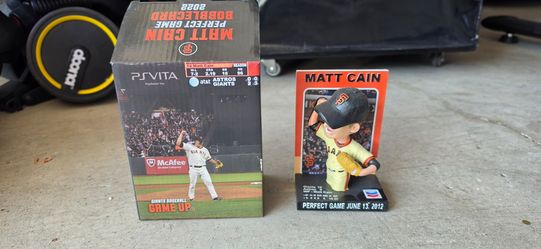 SF Giants Matt Cain Perfect Game Bobblehead