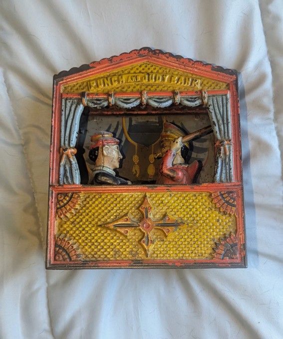 Original 1884 Punch And Judy Bank