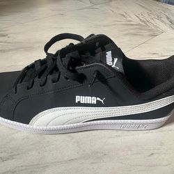 PUMASmash Black/White Low Casual Board ShoesUnisex
