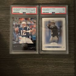 2 Tom Brady PSA Cards