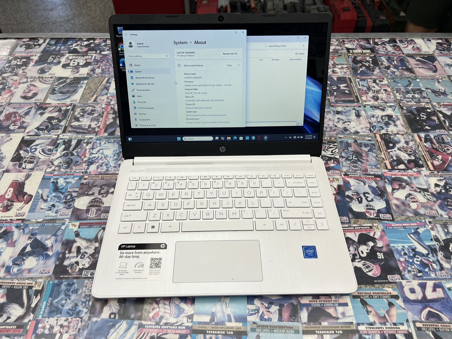 LAPTOP HP 14-dq0052dx CON 8GB DE RAM – SOLO $139!
